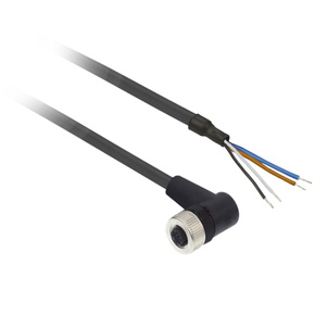 01 cabo pur com conector femea m12 angular 4p 10m ip69k