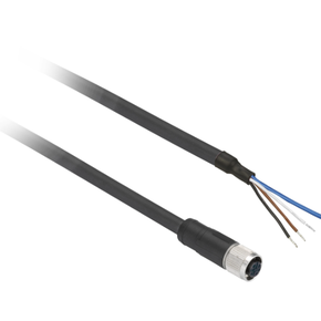 01 cabo pur com conector femea m8 reto 4p 2m ip69k