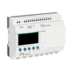 Relé Programável Schneider SR2B201BD Zelio Logic 24V